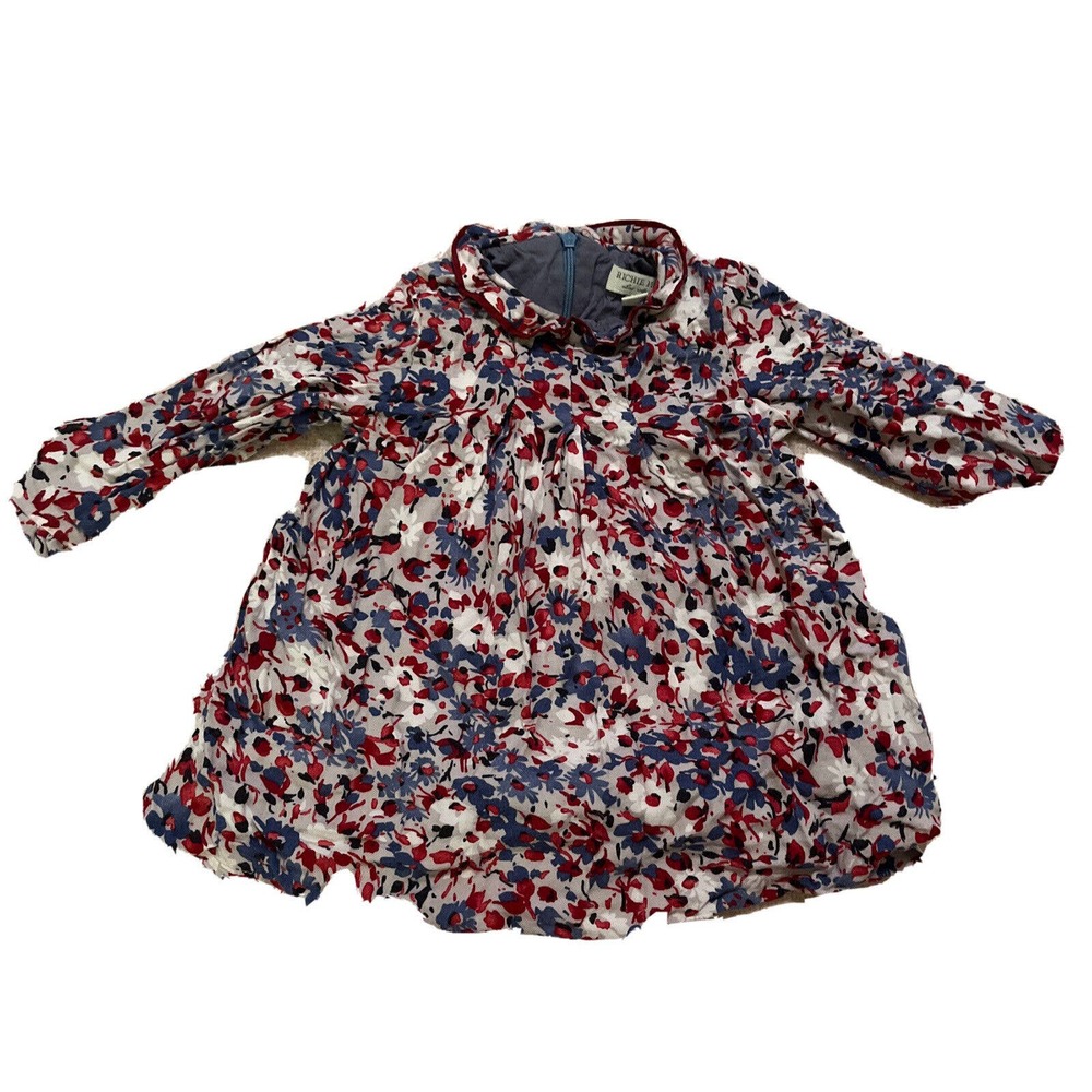 Toddler Girl Ritchie House Los Angeles floral dress. Size 1-2 (Seller ID 2)